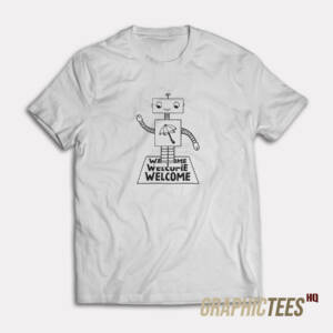 Armchair Expert Robot T-Shirt