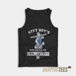 City Boy's Raw Piping Co Tank Top
