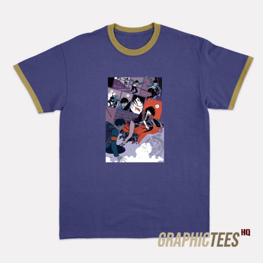 Deadly Class Get On Ringer T-Shirt Deadly Class Get On Ringer T-Shirt