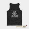 Elvis Is Dead Sinatra Is Dead Tank Top