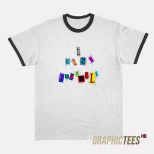 I Kiss Football Ringer T-Shirt