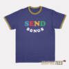 Madhappy Madhappy Send Songs Ringer T-Shirt
