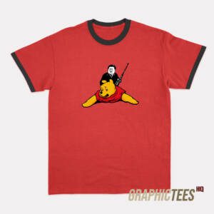 Xi Jinping VS Winnie The Pooh Ringer T-Shirt