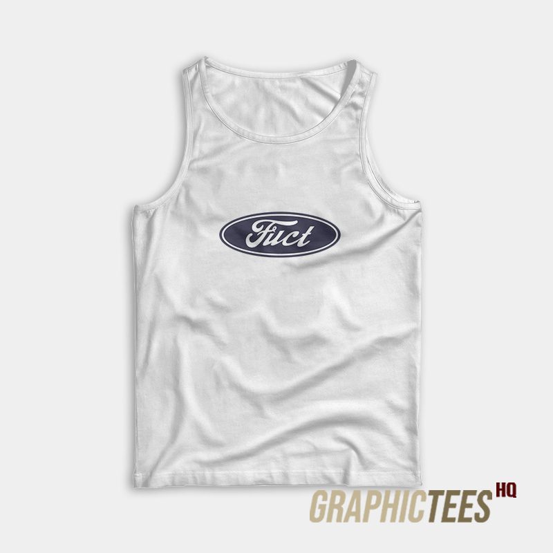 Fuct SSDD F Oval Logo Tank Top Fuct SSDD F Oval Logo Tank Top