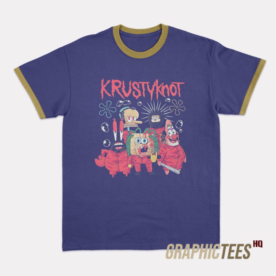 Krustyknot Slipknot Ringer T-Shirt Krustyknot Slipknot Ringer T-Shirt