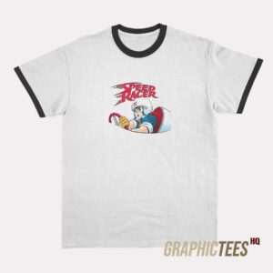 Speed Racer 70s Vintage Ringer T-Shirt