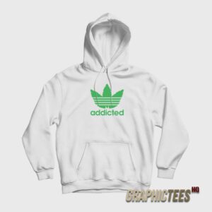 Addicted Adidas Parody Hoodie