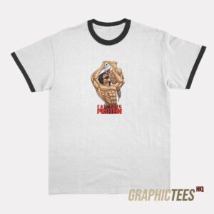 Attack On Titan Eat Your Protein Ringer T-Shirt