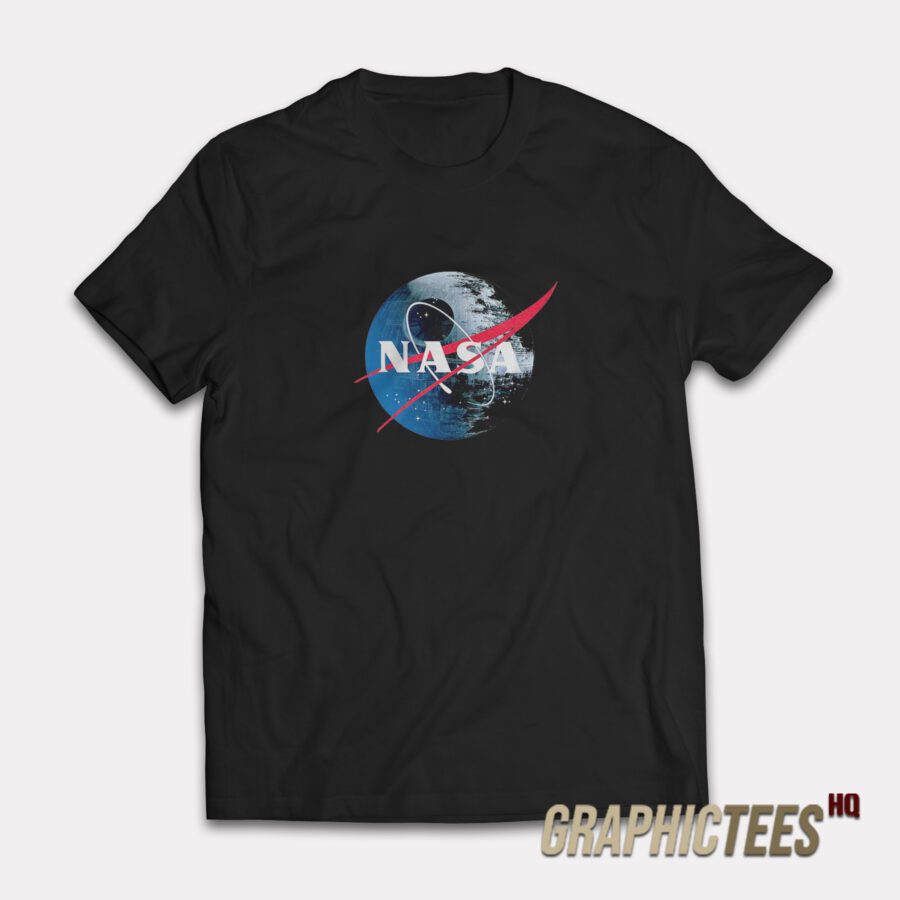 Death Star NASA Star Wars T-Shirt Death Star NASA Star Wars T-Shirt