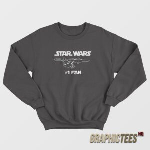 Star Wars #1 Fan Mashup Star Trek Sweatshirt