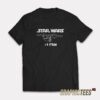 Star Wars #1 Fan Mashup Star Trek T-Shirt