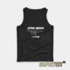 Star Wars #1 Fan Mashup Star Trek Tank Top