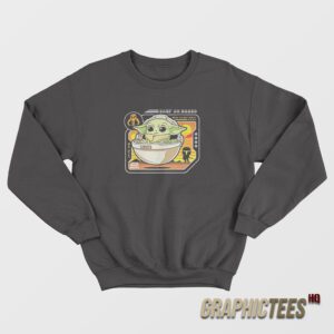 Star Wars Baby Yoda Baby On Board Sweatshirt