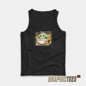 Star Wars Baby Yoda Baby On Board Tank Top