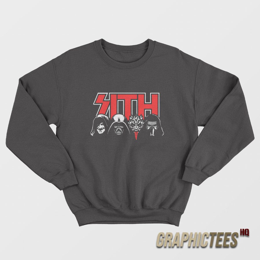 Star Wars Sith Darth Metal Heavy Metal Sweatshirt Star Wars Sith Darth Metal Heavy Metal Sweatshirt