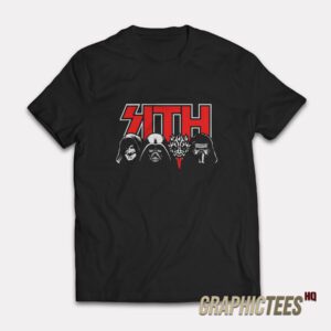 Star Wars Sith Darth Metal Heavy Metal T-Shirt