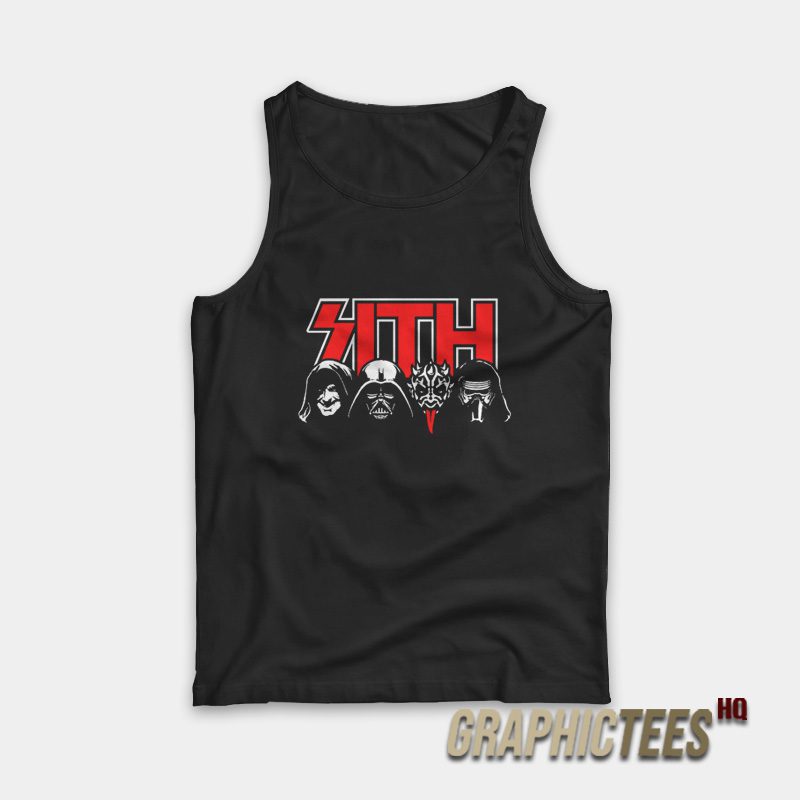 Star Wars Sith Darth Metal Heavy Metal Tank Top Star Wars Sith Darth Metal Heavy Metal Tank Top