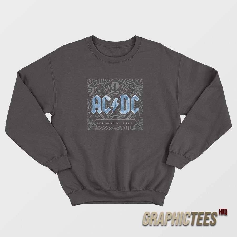 AC DC Black Ice Sweatshirt AC DC Black Ice Sweatshirt