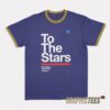 To The Stars San Diego California Ringer T-Shirt