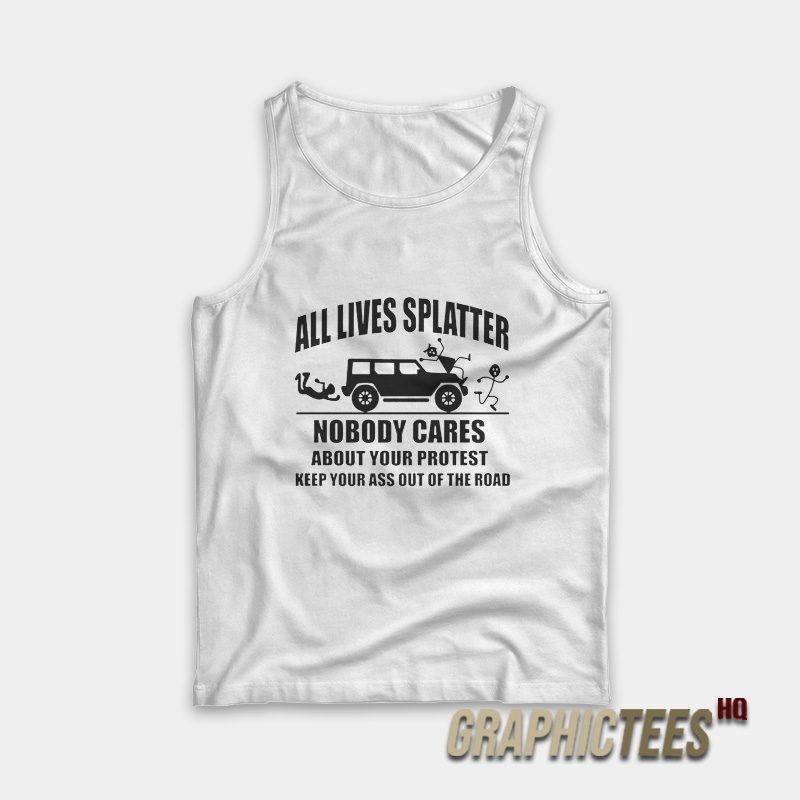 All Lives Splatter Tank Top All Lives Splatter Tank Top