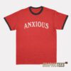 Anxious Shark Tank Ringer T-Shirt