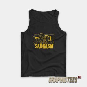 Simpsons Sadgasm Bart Family Tank Top