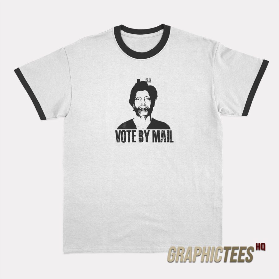 Vote by Mail Ringer T-Shirt Vote by Mail Ringer T-Shirt