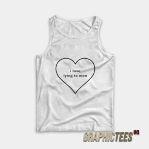 Billie Eilish I Love Lying To Men Tank Top