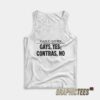 Daily News Gays Yes Contras No Tank Top