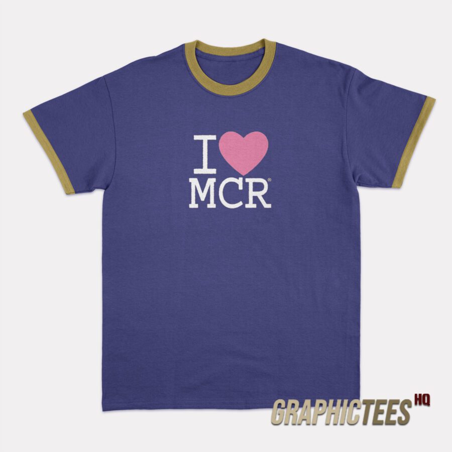I Love MCR Ringer T-Shirt I Love MCR Ringer T-Shirt