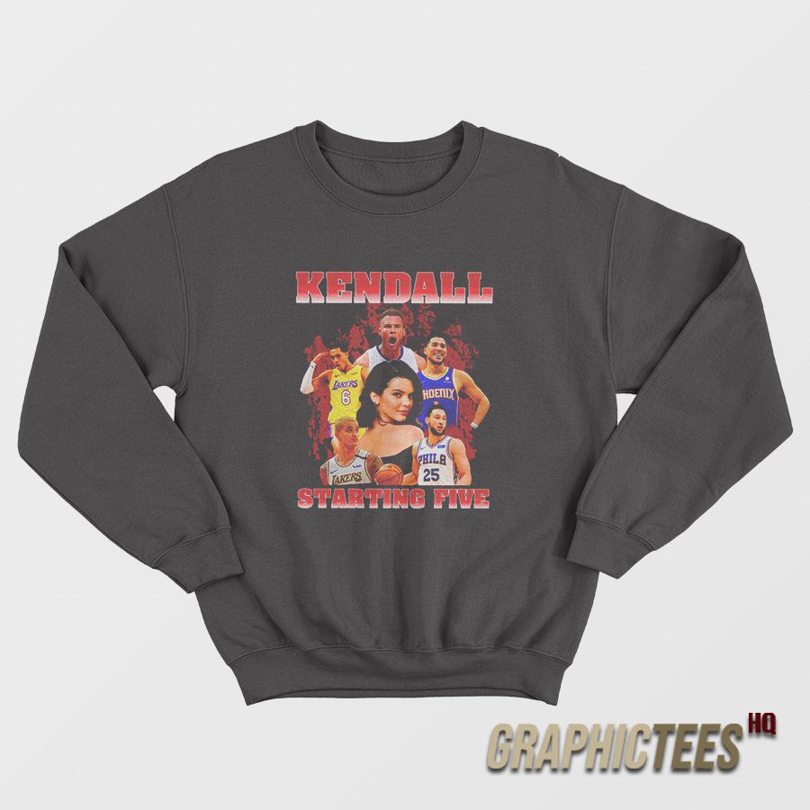 Kendall Starting Five Sweatshirt Kendall Starting Five Sweatshirt
