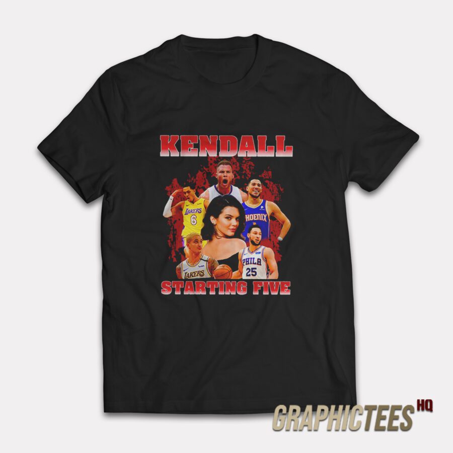 Kendall Starting Five T-Shirt Kendall Starting Five T-Shirt