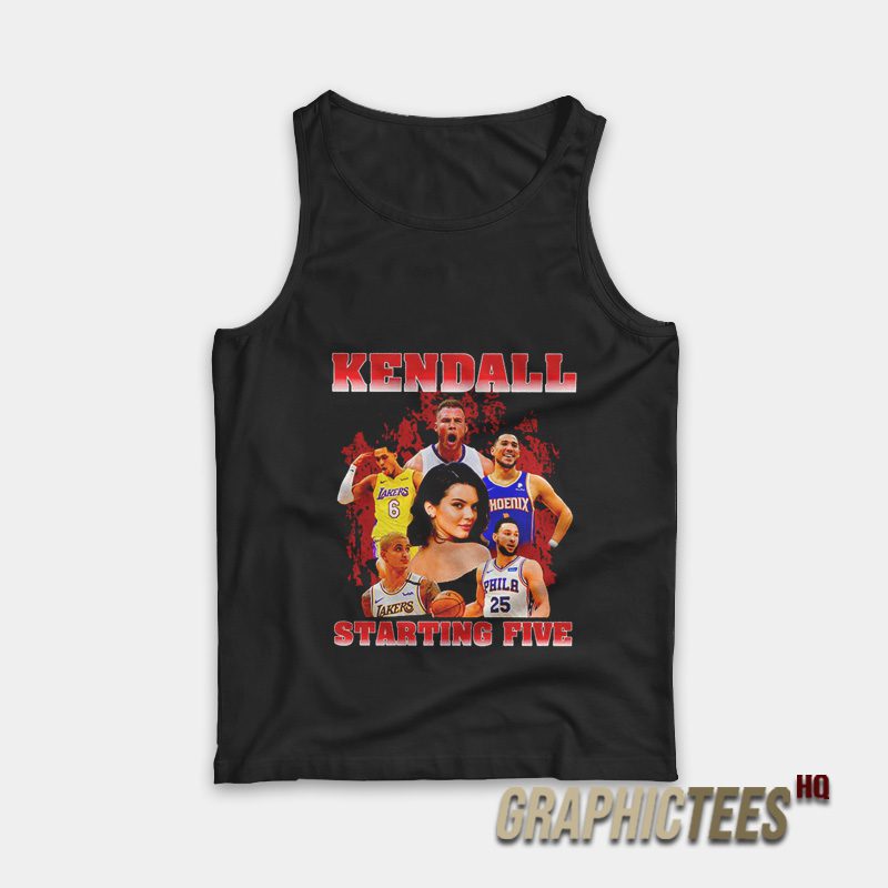 Kendall Starting Five Tank Top Kendall Starting Five Tank Top