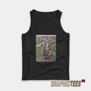 Will Graham Hannibal Born To Fish Forced To Work Tank Top