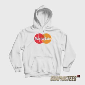 Masturbate Mastercard Logo Parody Hoodie