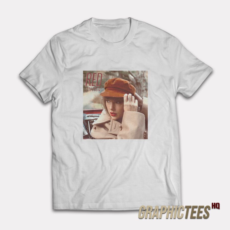 Red Taylor’s Version Album Cover T-Shirt Red Taylor’s Version Album Cover T-Shirt