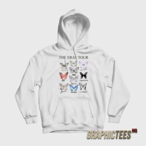 The Eras Tour Butterfly Vintage Hoodie
