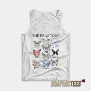 The Eras Tour Butterfly Vintage Tank Top