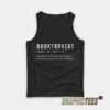 Booktrovert Tank Top