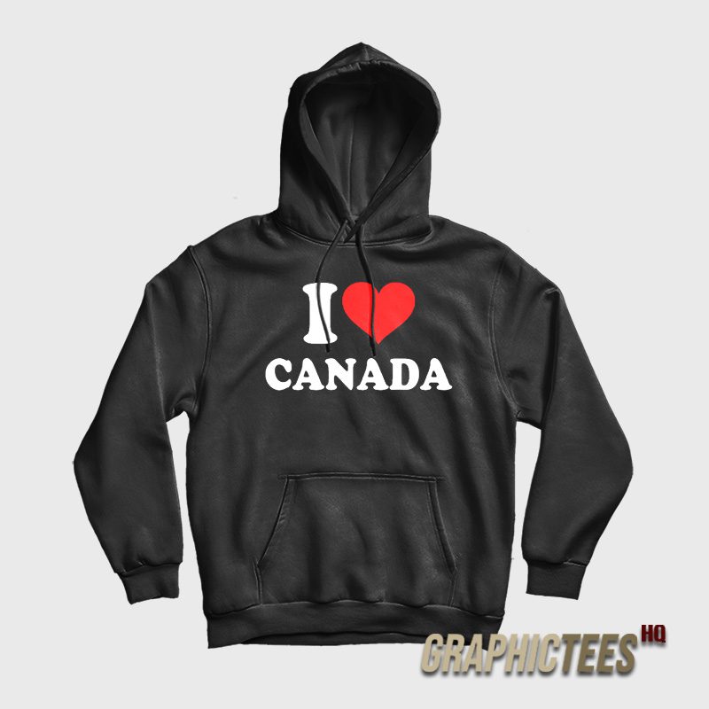 Elon Musk I Love Canada Hoodie Elon Musk I Love Canada Hoodie
