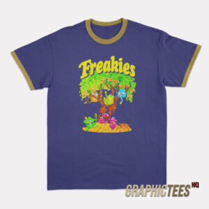 Freakies Peter Quill Star Lord Breakfast Cereal Ringer T-Shirt
