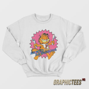 Garfield Armed And Dangerous Sweatshirt