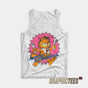 Garfield Armed And Dangerous Tank Top
