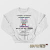 I Respect All People Wheter You're Sweatshirt