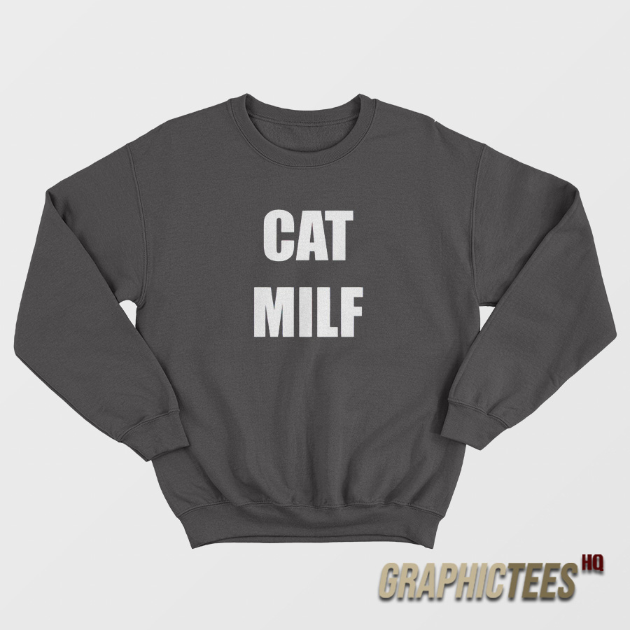 Radvxz Wearing Cat Milf Sweatshirt Radvxz Wearing Cat Milf Sweatshirt