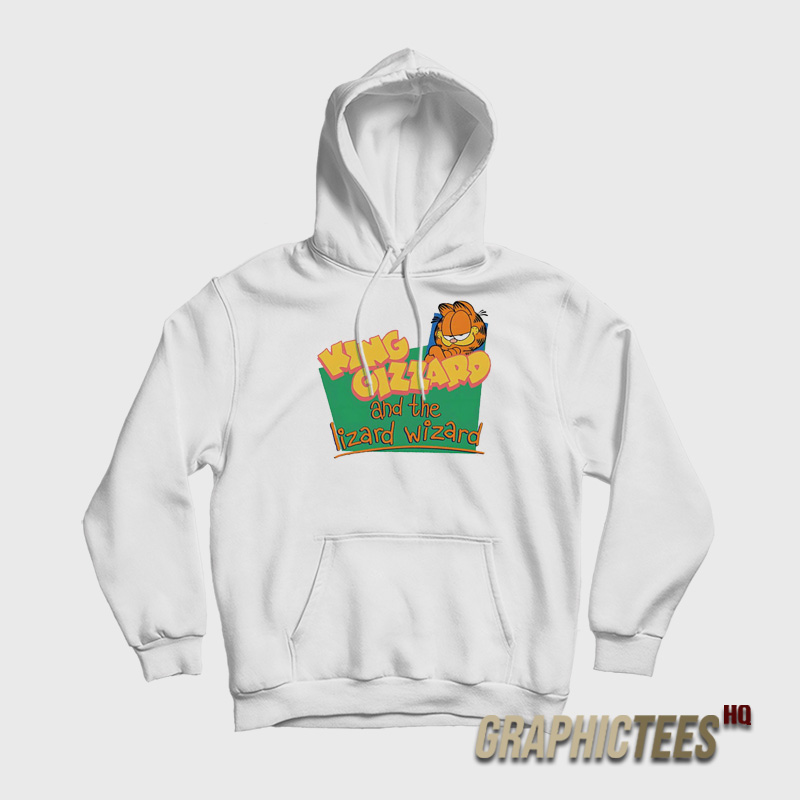 Garfield King Gizzard And The Lizard Wizard Hoodie Garfield King Gizzard And The Lizard Wizard Hoodie