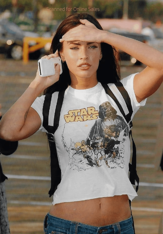 Megan Fox Star Wars Darth Vader T-Shirt Megan Fox Star Wars Darth Vader T-Shirt