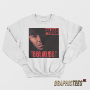 Eminem Wears Paris The Devil Made Me Do It Sweatshirt
