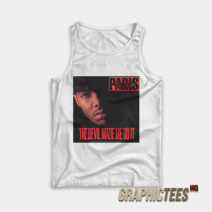 Eminem Wears Paris The Devil Made Me Do It Tank Top