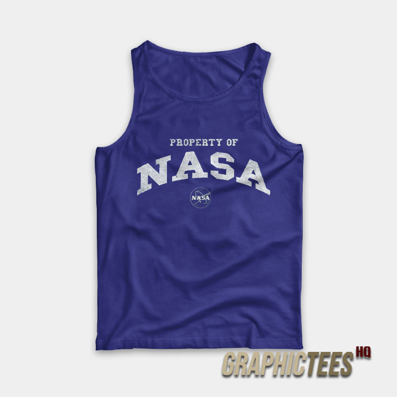 Property Of Nasa Tank Top Property Of Nasa Tank Top